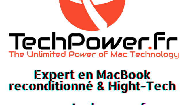 TechPower expert en MacBook reconditionné, Mac recondtionné, Mac mini recondtionné et Mac Pro recondtionné